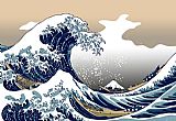 The Great Wave off Kanagawa by Katsushika Hokusai by Unknown Artist